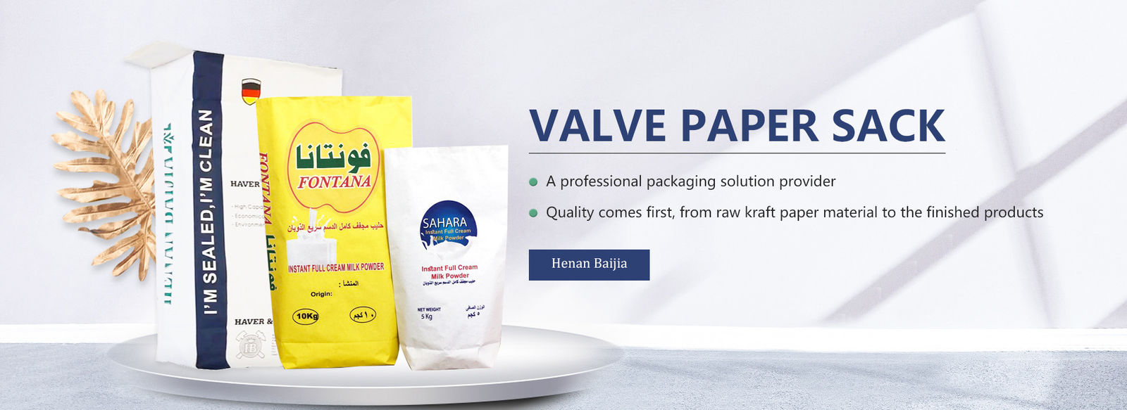 Geklebte Ventil Multiwall-Papiertüten