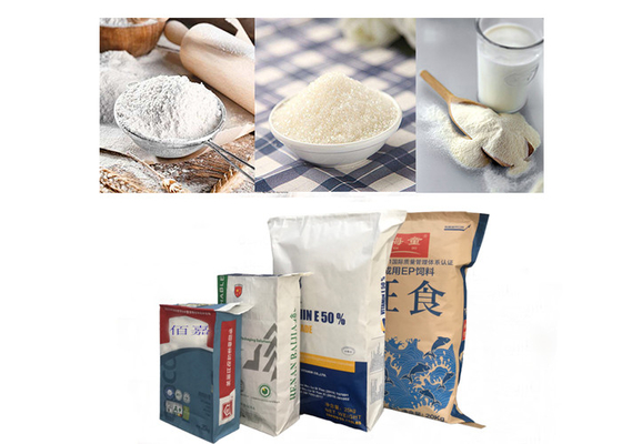 Kraftpapier-Ventil 15kg 20Kg 25kg 50kg sackt Verpackenfliesen-Kleber mit Ihrem eigenen Logo ein