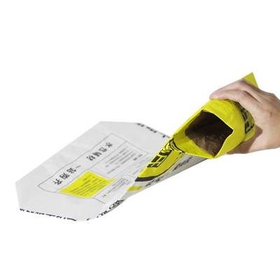 Zement Multiwall-Ventil-Art Kraftpapier-Säcke fertigte besonders an