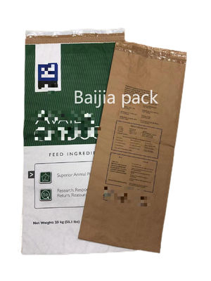 Zusammengestellte Dicke Wärmesiegelbare Papiertüten Biologisch abbaubares Material