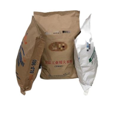 Zusammengesetzt genähte Papiertüten mit offenem Mund für die Struktur und Verpackung mit mehreren Wänden