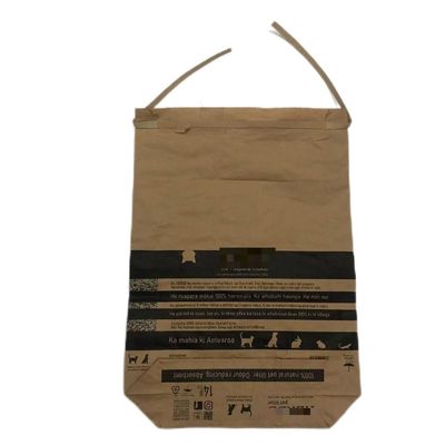 Schwere Mehrwandpapiertütenverpackung speziell für Haustiermüll