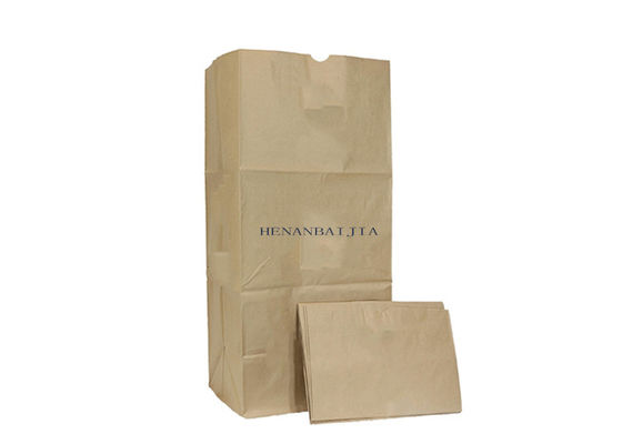 Harte Beanspruchung Papiertüte-Papiergartenabfall-Taschen 30 Gallone Multiwall Kraftpapier lehnen Taschen ab