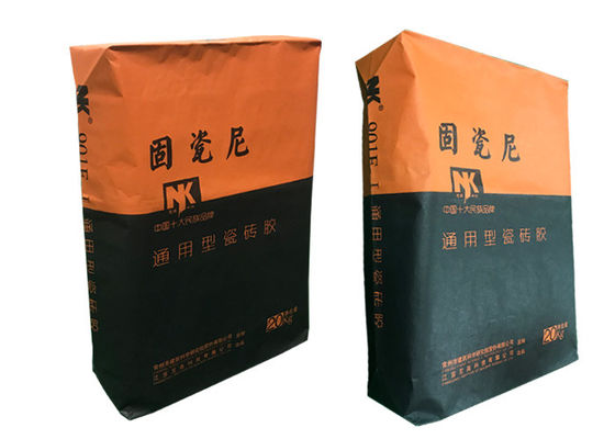 Papiertüten 15kg 20kg 25kg Multiwall Kraftpapier für Gips-Pulver-Gebäude