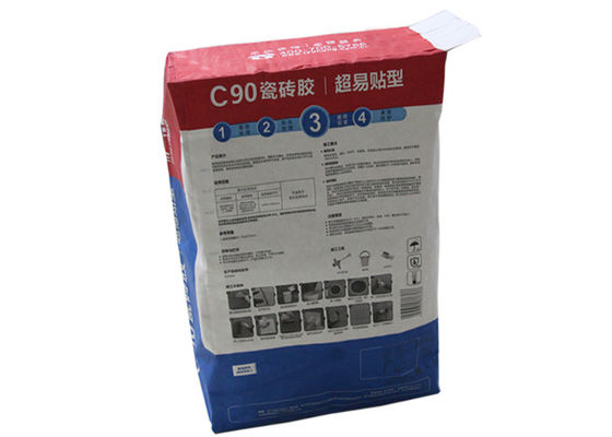Kraftpapier-Sack-chemischer Baumaterial-Nahrungsmittelmehl-Korn-Fliesen-Kleber 25kg 10kg 20kg