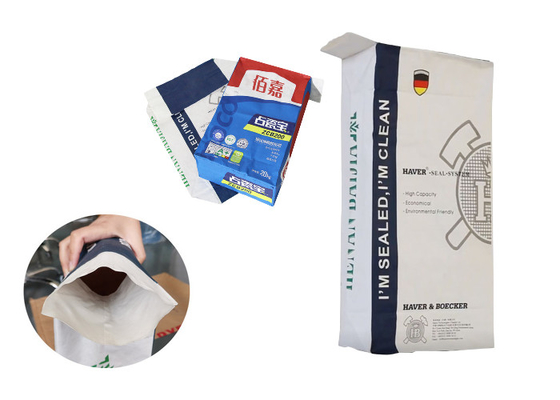 Logo Custom Printing Food Material-Tee-Pulver Multiwall-Papiertüten mit PET Film oder Zwischenlage