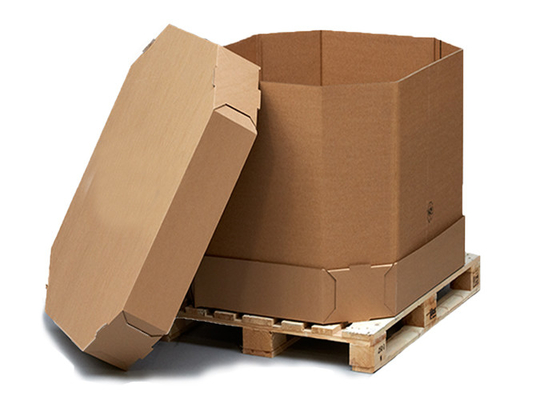 Recyclebarer Behälter-Papierbehälter 220l des Paket-IBC mit Ventil