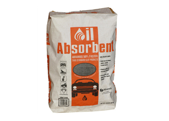 Flüssiges Fleck-saugfähiges chemisches Pulver geklebte Ventil Multiwall-Papiertüten 15kg 20kg 25kg