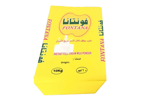 Milchpulververpackung 20 kg 25 kg Multi-Wand-Papiersäcke 3 Schichten Pe-gefüttert