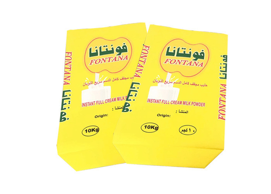 Milchpulververpackung 20 kg 25 kg Multi-Wand-Papiersäcke 3 Schichten Pe-gefüttert