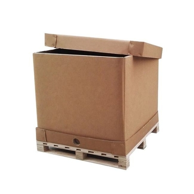 Heavy Duty Packaging 1000L Papier IBC Polyethylen Liner Accept Custom
