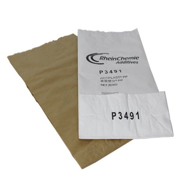 Klebte die besonders angefertigten Heißsiegel-Taschen der 3 Schicht-25kg 50kg Kraftpapier