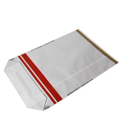 Geklebtes dispergierbares Polymer-Pulver-Kraftpapier-Klemmboden-Papiertüten Umweltfreundlich
