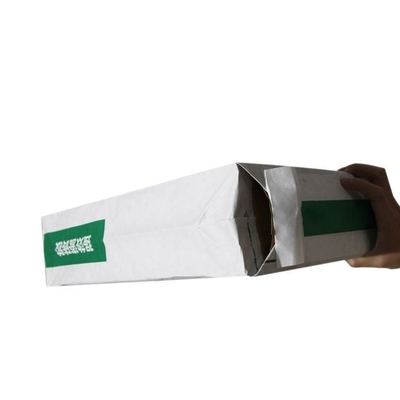Mehrwandige Kraftpapiertüten mit gestuftem Ende, geklebter Ventiltyp