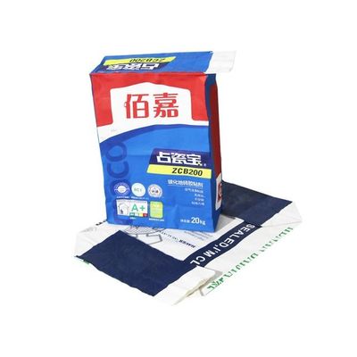 Kundenspezifisch geklebte mehrwandige Papiertüten für Zement 3-lagig