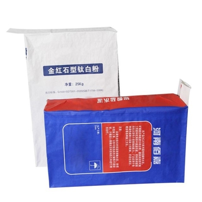 Benutzerdefinierte 20 kg Fliesenkleber Ventil Papiertüten 3-lagig Multiwall