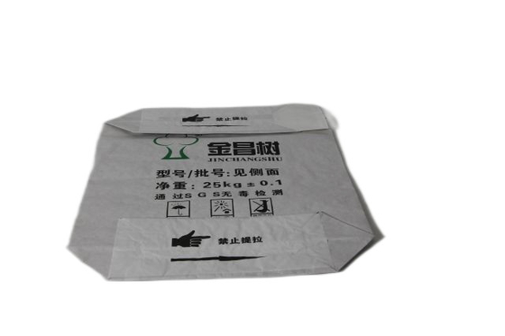 Akzeptieren Sie kundenspezifische Verpackung aus Industriepapier 25 kg mit Ventil