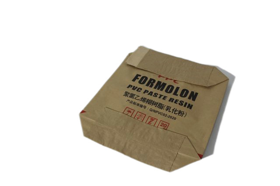 Industrielle 25-kg-Ventilbeutel aus Papier mit Verschluss