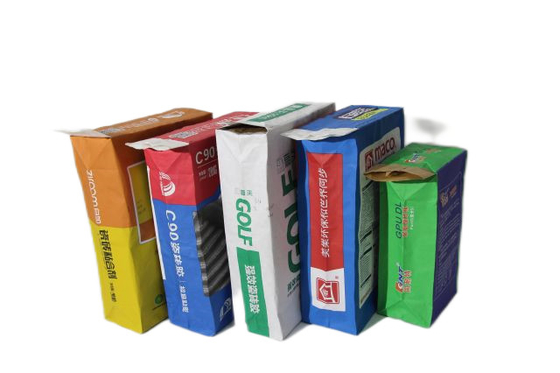 20 kg hohe Festigkeit Ventil Papiertüte mit individueller Größe und Druck