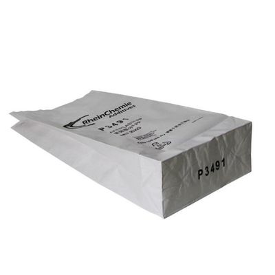 Verschleißfestigkeit 3Layers 20kg 25kg siegelte Papiertüte-Paralleltrapez-Taschen-Öffnung heiß