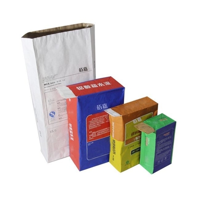20 kg 25 kg Zementsack Multi-Wand-Papiersäcke Keramikfliesen-Kunststoffverpackungen