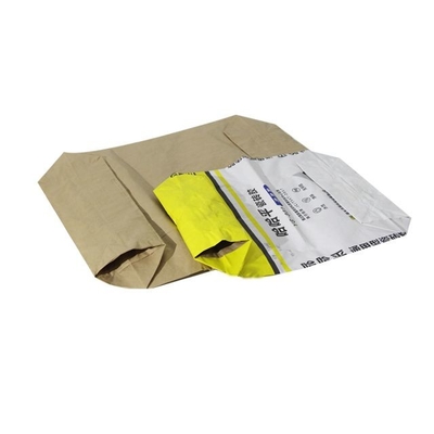 Geklebtes Ventil Multiwall Papiertüten Flexodruck für dispergierbare Polymerpulver