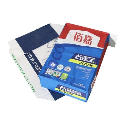 Geklebtes Ventil Multiwall Papiertüten Flexodruck für dispergierbare Polymerpulver