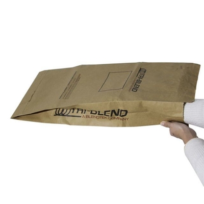 Flache untere Papiertüten 2 oder 3 Schicht-300mm Multiwall Kraftpapier