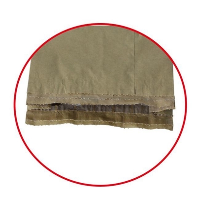 Die große Kapazität siegelte Papiertüten mit lastentragender Tasche PET Zwischenlagen-25kg 20kg heiß
