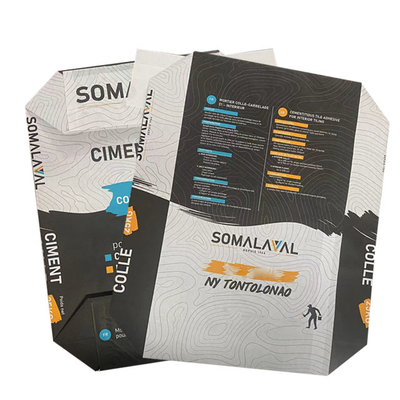 20 kg 25 kg Zementsack Multi-Wand-Papiersäcke Keramikfliesen-Kunststoffverpackungen