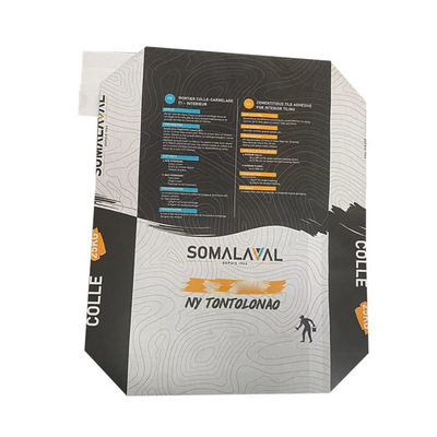 20 kg 25 kg Zementsack Multi-Wand-Papiersäcke Keramikfliesen-Kunststoffverpackungen