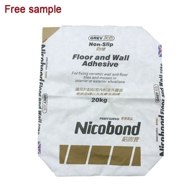 Mehrschichtiges chemisches Papiertüte-Quadrat-untere Papierventil-Säcke 60g-120g/M2 Kraftpapiers