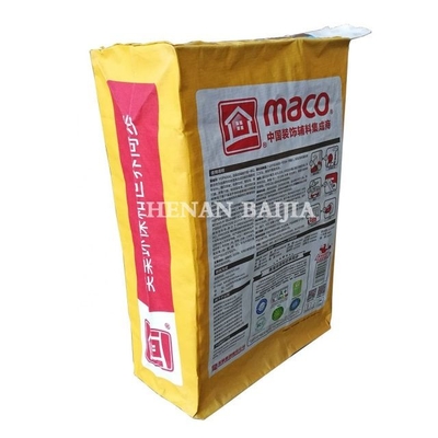 Tasche des Kraftpapier-25kg 20kg 25kg fertigte Kraftpapier-Mehl-Verpackungs-Tasche besonders an