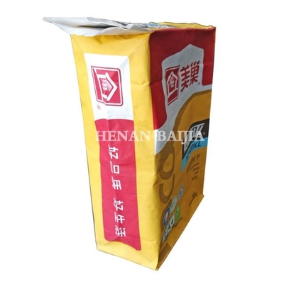 Papiertüte des CMYK-Farbkraftpapier-Zementsack-25kg Vielzweck