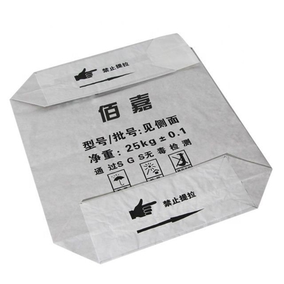 Ventil-Tasche des Kraftpapier-95gsm zwei Schichten halb dehnbar