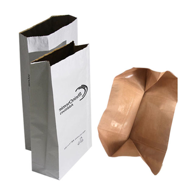 Weizen-Mehl-Kokosnuss-Verpackenklemmuntere Papiertüten aufbereitet mit Logo Print