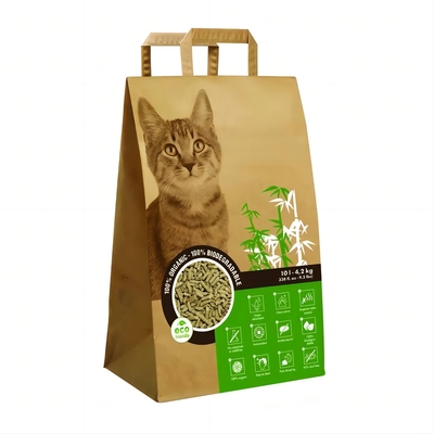 Kundengerecht kein Staub-Tofu-Kieselgel-Cat Litter Trash Bags Moisture-Beweis