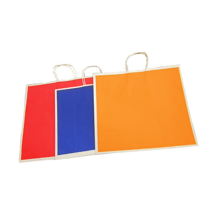 25 kg mehrlagige Papiersäcke mit Baumwollseil/PP-Seil/gedrehtem Papiergriff