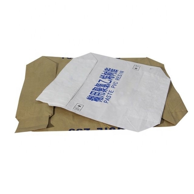 Papiertüten mit 25 kg Ventil, weiß oder braun, langlebiges Material zum Verpacken