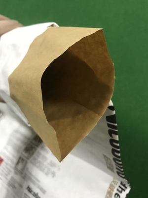 Auf Wunsch gedruckt bis zu 7 Kraftpapier-Verpackungstaschen Akzeptieren auf Wunsch