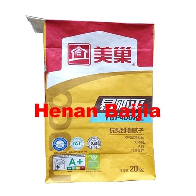 Kraftpapier-Ventil-nahm Verpackentaschen Soem des Titandioxid-25kg an