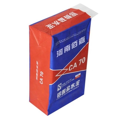 Verpackende Imprägnierungszement-industrielle Papiertüten 25kg 50kg Kraftpapiers