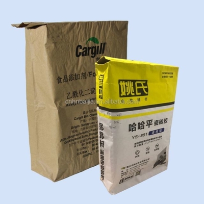 Kraftpapier-Ventil-Säcke 15kg 20kg kundenspezifische Druck-Multiwall für Zement-Papier-Satz