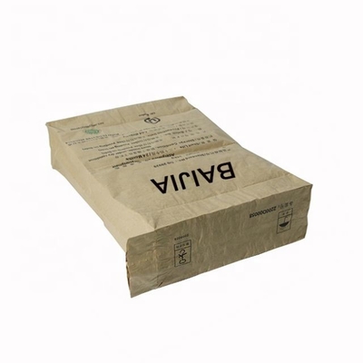 Multiwall-Papiertüten Ventil 20kg 25kg Flexo zementieren Druck geklebte das Verpacken