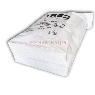 Kraftpapier-Ventil-nahm Verpackentaschen Soem des Titandioxid-25kg an