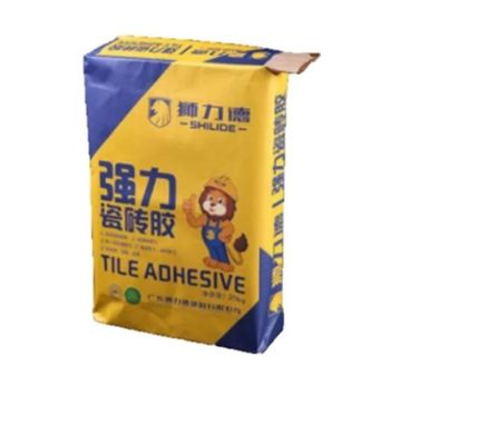 20-kg-Ventilpapiertüten mit kundenspezifischem Verschluss. Akzeptieren Sie kundenspezifische Bestellungen