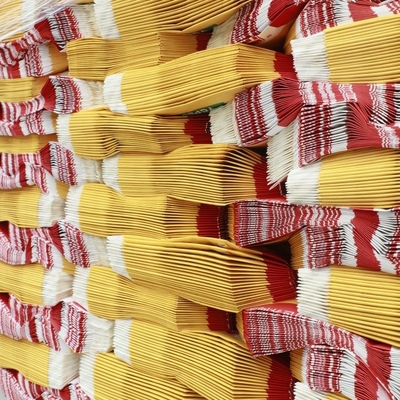 2/3 Falte quadratische untere Fliesen-klebende Verpackung Multiwall Kraftpapier Papiertüte-20kg 25kg
