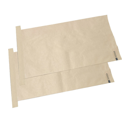 Nahrungsmittelgrad-Brown-Kokosnuss-Papierverpackentasche für Nahrungsmittelmaterial 25kg 20kg