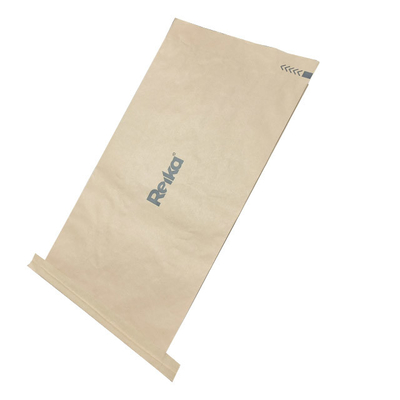 Nahrungsmittelgrad-Brown-Kokosnuss-Papierverpackentasche für Nahrungsmittelmaterial 25kg 20kg
