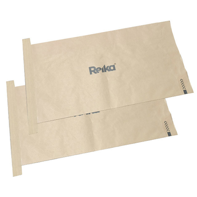 sackt Kraftpapier genähter offener Mund 25kg feuchtigkeitsfestes 60g - 120g/M2 ein